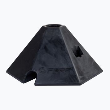 Obciążnik Pure2Improve Rubber Base black