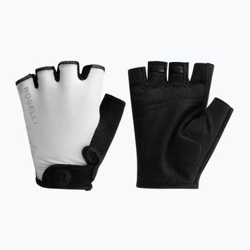 Rękawiczki rowerowe damskie Rogelli Core W white