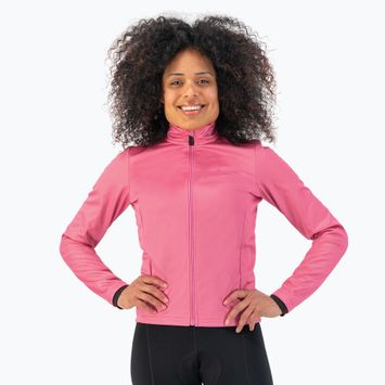 Kurtka rowerowa damska Rogelli Core Winter pink