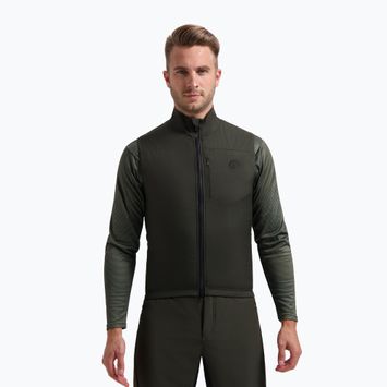 Kamizelka rowerowa męska Rogelli Advntr Insulated army green