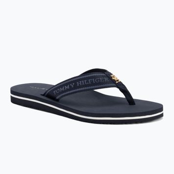Japonki damskie Tommy Hilfiger Webbing Beach Sandal space blue