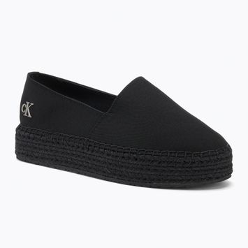 Buty damskie Calvin Klein Flatform Espadrille Mg/Hdw triple black