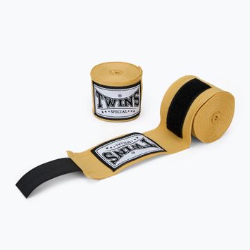 Bandaże bokserskie Twins Special CH5 450 cm gold