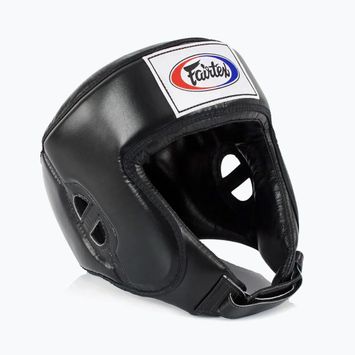 Kask ochronny Fairtex Muay Thai & Kickboxing Competition black