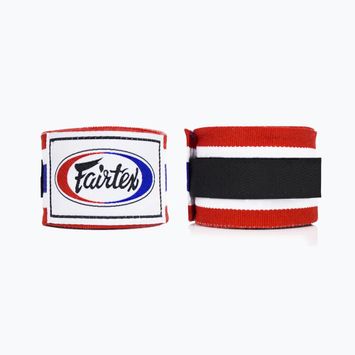 Bandaże bokserskie Fairtex Handwraps 455 cm red/white/blue