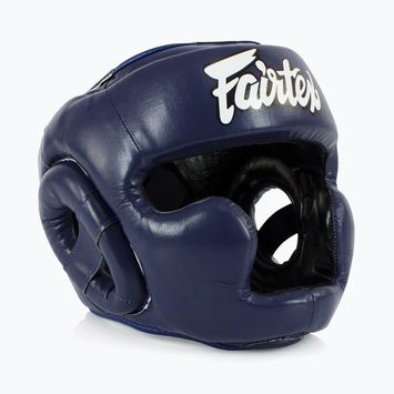 Kask bokserski dziecięcy Fairtex Headguard for Kids blue