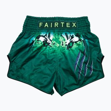 Spodenki treningowe Fairtex Muay Thai Shorts BS1913 "Tonna" green