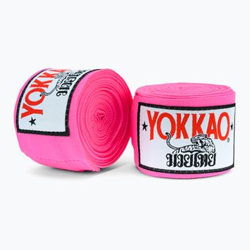 Bandaże bokserskie YOKKAO Handwraps 400 cm pink