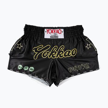 Spodenki treningowe męskie YOKKAO Wax CarbonFit black