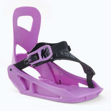 Wiązania snowboardowe dziecięce K2 Lil Kat Jr purple
