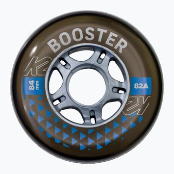 Kółka do rolek K2 Booster 84 mm/82A 4 szt. black