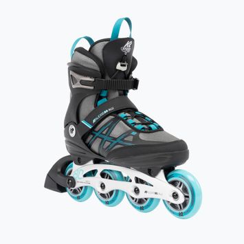 Rolki damskie K2 Alexis 80 Alu grey/cyan