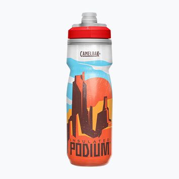 Bidon rowerowy CamelBak Podium Chill Spring Summer LE 620 ml desert