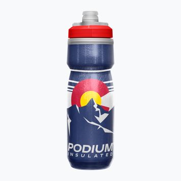 Bidon rowerowy CamelBak Podium Chill Spring Summer LE 620 ml colorado