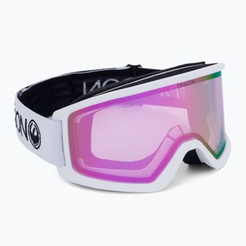 Gogle narciarskie DRAGON DX3 OTG white/lumalens pink ion