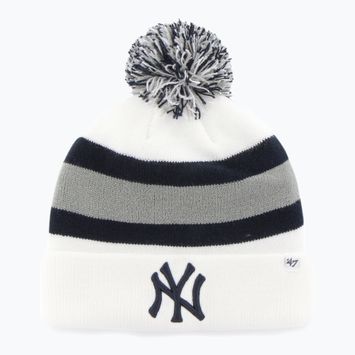 Czapka zimowa 47 Brand MLB New York Yankees Breakaway white
