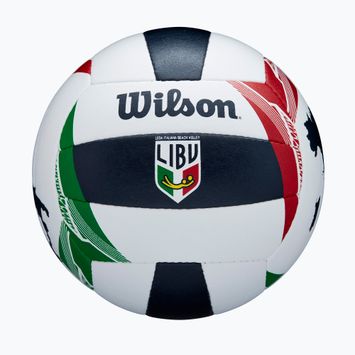Piłka do siatkówki plażowej Wilson Italian League Vb Official Gameball white rozmiar 5