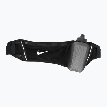 Pas do biegania Nike Flex Stride Bottle Belt 355 ml black/silver