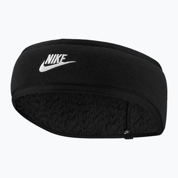 Opaska na głowę męska Nike Club Fleece 2.0 black/black/white