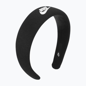 Opaska na głowę damska Nike Club Fleece black/black/white
