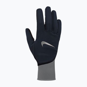 Rękawiczki do biegania damskie Nike Pacer Midweight RG black/smoke grey/silver