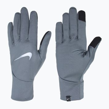Rękawiczki do biegania męskie Nike Pacer Lightweight RG smoke grey/smoke grey/silver