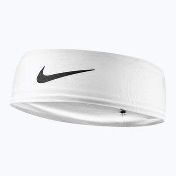 Opaska na głowę Nike Dri-Fit Fury Classic Headband white/black/black