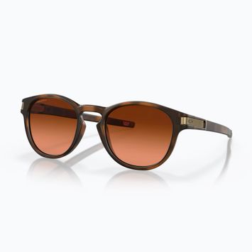 Okulary przeciwsłoneczne Oakley Latch matte brown tortoise/prizm brown gradient