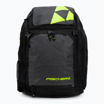 Plecak narciarski na buty i kask Fischer Boot/Helmet Backpack Alpine Race 36 l black/grey/yellow