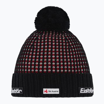 Czapka zimowa Eisbar Flow Os Pompon Rl Ska black/sandstone/burgundy