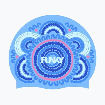 Czepek pływacki Funky Silicone bundjalung blue