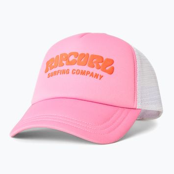 Czapka z daszkiem dziecięca Rip Curl Mixed Revival Trucker pink