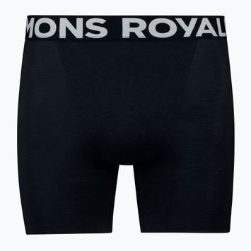 Bokserki termoaktywne męskie Mons Royale Hold 'em Merino black