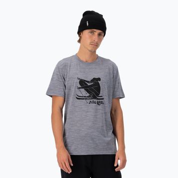 Koszulka męska Mons Royale Icon grey heather