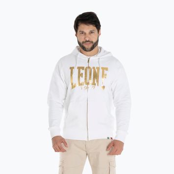 Bluza męska LEONE 1947 Gold Hoody optic white