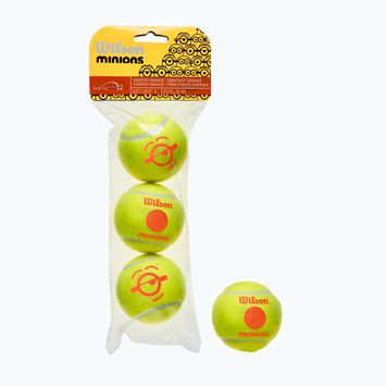 Piłki tenisowe dziecięce Wilson Minions Stage 2 3B 3 szt. 