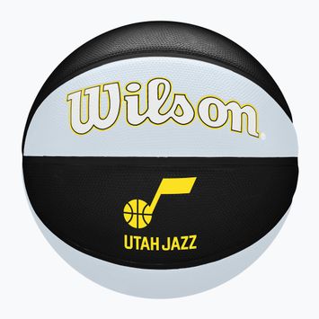 Piłka do koszykówki Wilson NBA Team Tribute Utah Jazz szary rozmiar 7