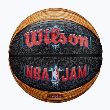 Piłka do koszykówki Wilson NBA Jam Outdoor black/gold rozmiar 7