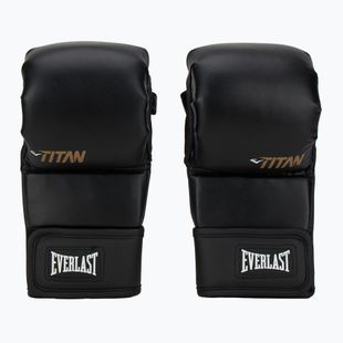 Rękawice grapplingowe Everlast Titan Hybrid black