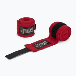 Bandaże bokserskie Everlast 300 cm red