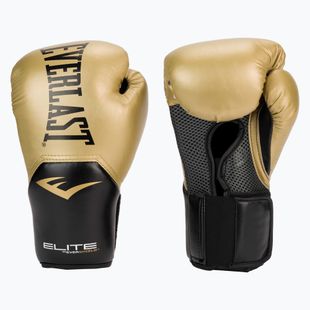 Rękawice bokserskie Everlast Pro Style Elite 2 gold