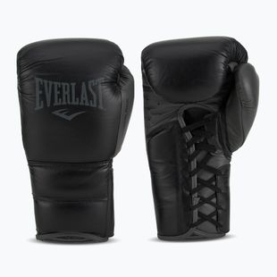 Rękawice bokserskie Everlast Powerlock 2 Laced Pro Training black