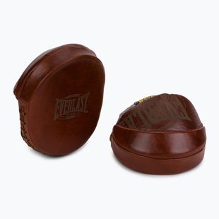Łapy treningowe trenerskie Everlast 1910 PRO Mini Pette brązowe EV4700