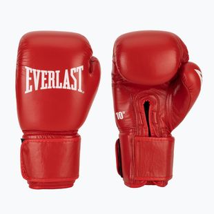 Rękawice bokserskie Everlast Amateur Competition H&L red