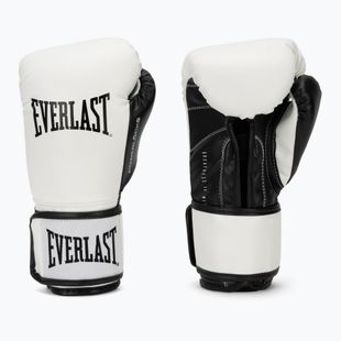 Rękawice bokserskie Everlast Powerlock Pro OG H&L Training Glove white/black