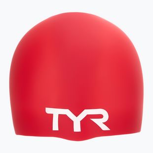 Czepek pływacki TYR Wrinkle Free Silicone red