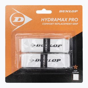 Owijka do rakiet squash Dunlop Hydramax Pro Replacement Grip 2szt white