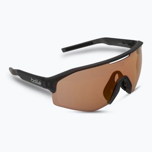 Okulary przeciwsłoneczne Bollé Lightshifter XL black frost/phantom brown red photochromic