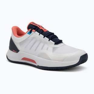 Buty do tenisa damskie Wilson Intrigue Tour Clay W white/ navy blazer/ dubarry