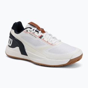 Buty do tenisa męskie Wilson Rush Pro 5 Clay white/navy blazer/gum